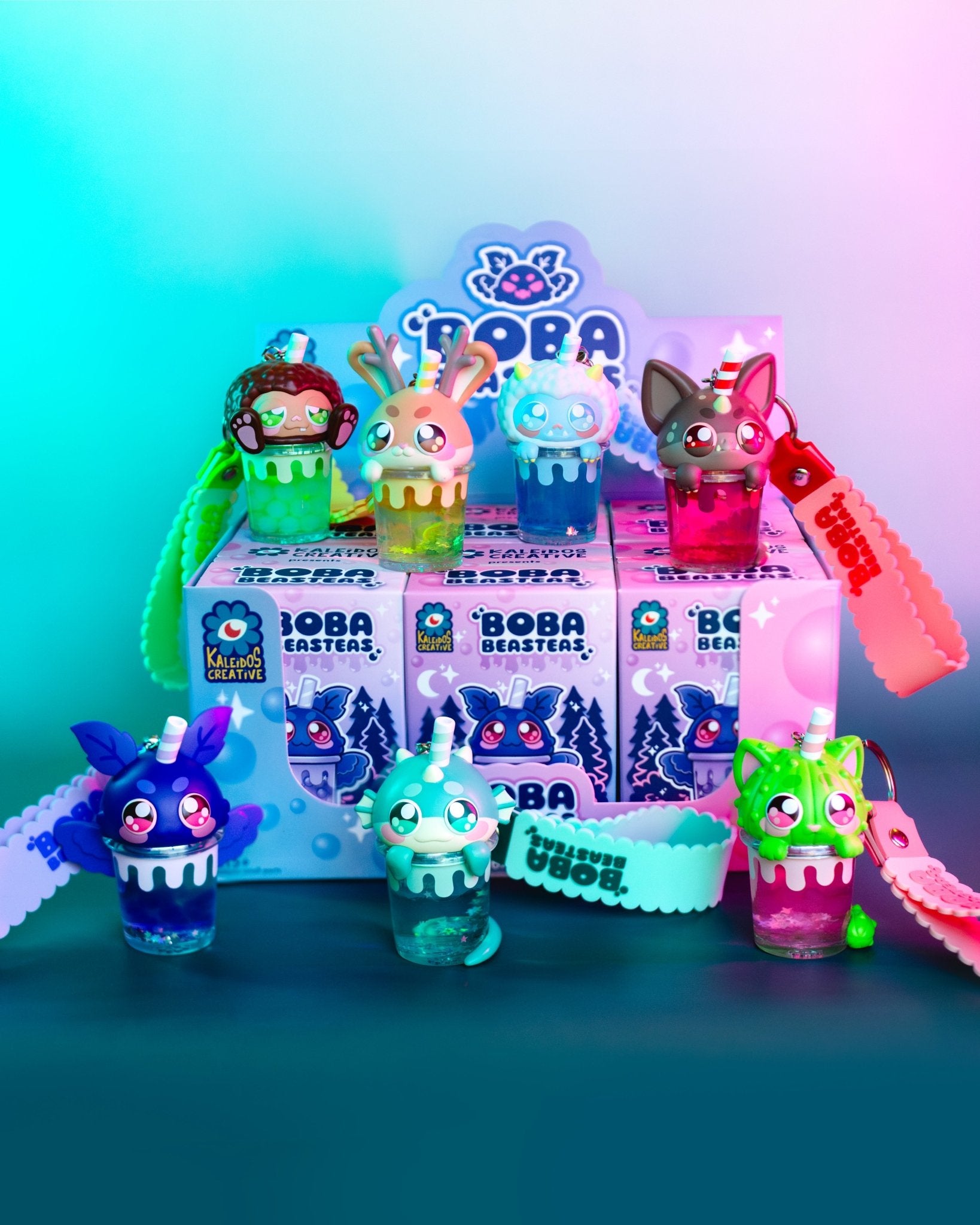 Boba Beasteas Blind Box Figures - Collector Life - Kaleidos Creative