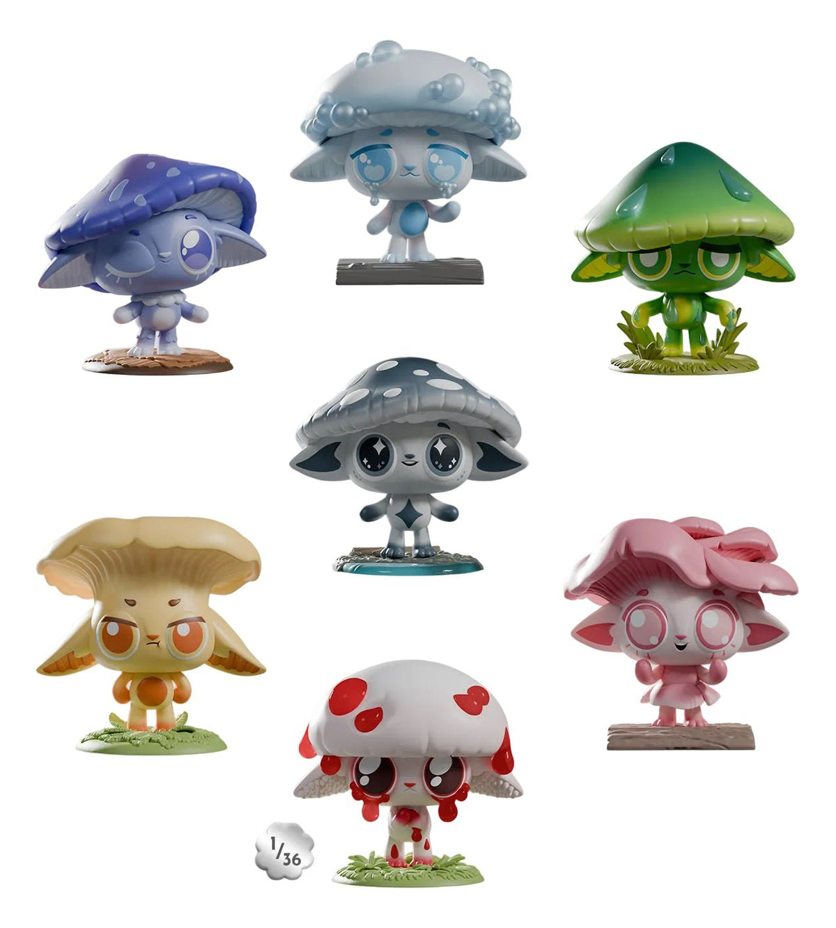 Capkins Blind Box Season 2 - Collector Life Kaleidos Creative