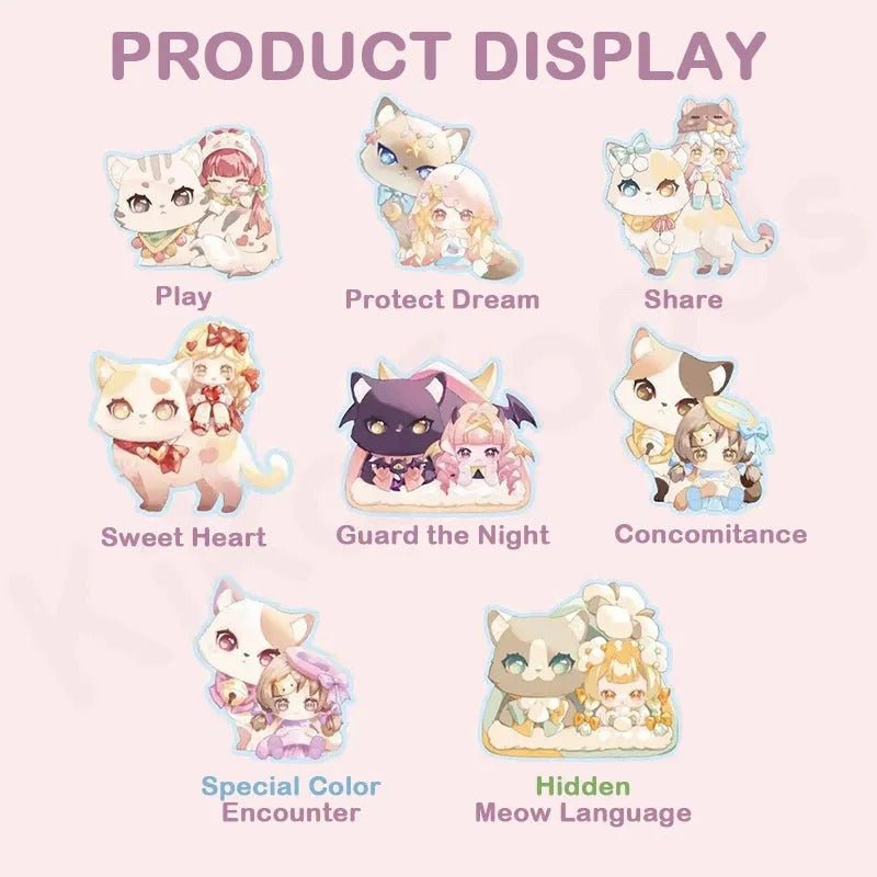 Moni Cat Kitten Keeping You Company Series Blind Box - Collector Life - Sweet Emilya