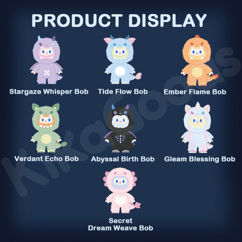 Farmer Bob Ani-Dragon Mirage Series Plush Blind Box - Collector Life - Collector Life