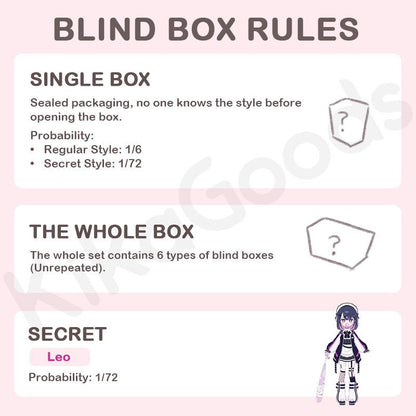Twinkle Polaris Series 1/8 Action Figure BJD Blind Box - Collector Life - WANTIME