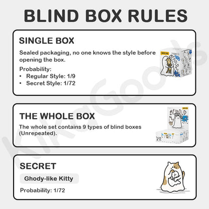 Ghody Behold My Cat Series Mini Blind Box - Collector Life - Collector Life