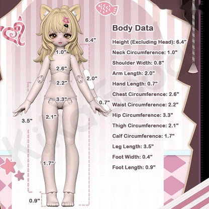 MEOW 3 Series 1/8 Action Figure BJD Blind Box - Collector Life - Collector Life