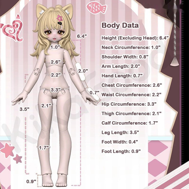MEOW 3 Series 1/8 Action Figure BJD Blind Box - Collector Life - Collector Life