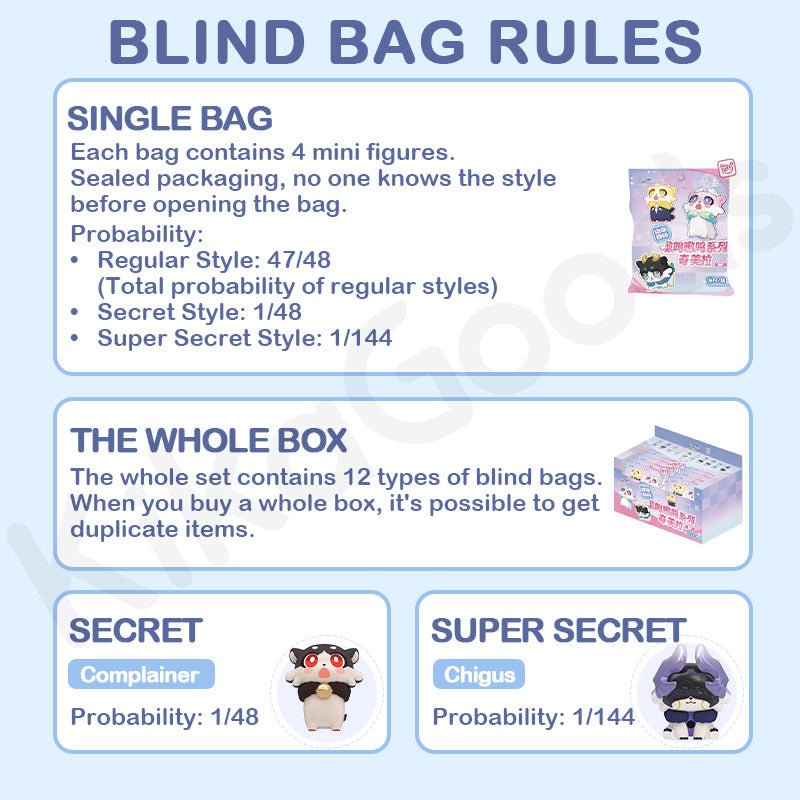 Honkai Star Rail Awoo Series Vol.2 Chimera Mini Blind Bag - Collector Life - Collector Life