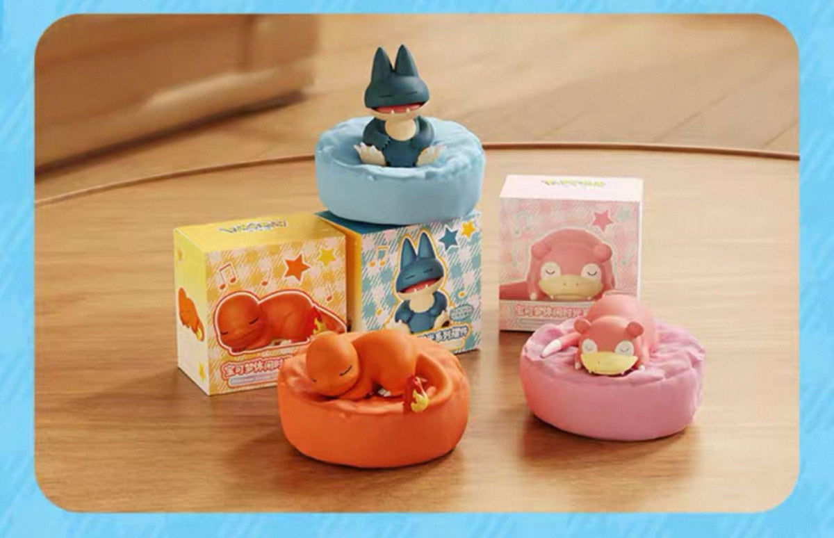Langbowang Pokémon Casual Time Series Sleeping Figures - Collector Life - Langbowang