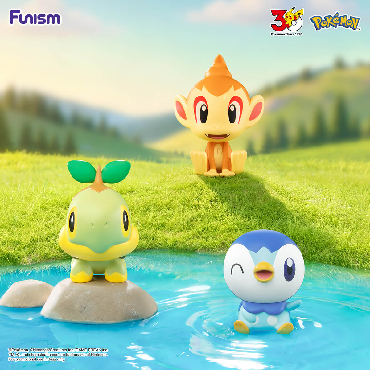 Funism Pokémon Palmsize Wonders 30th Anniversary First Partner Blind Box - Collector Life - Funism
