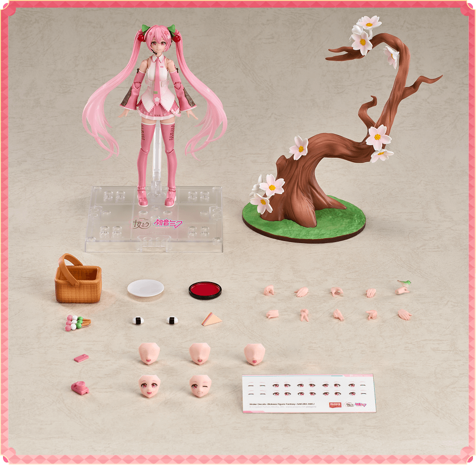 Blokees Fantastics Series - Sakura Miku - Collector Life - Blokees