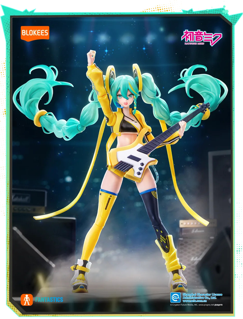 Blokees Fantastics Series - Hatsune Miku Vivid Echoes - Collector Life - Blokees