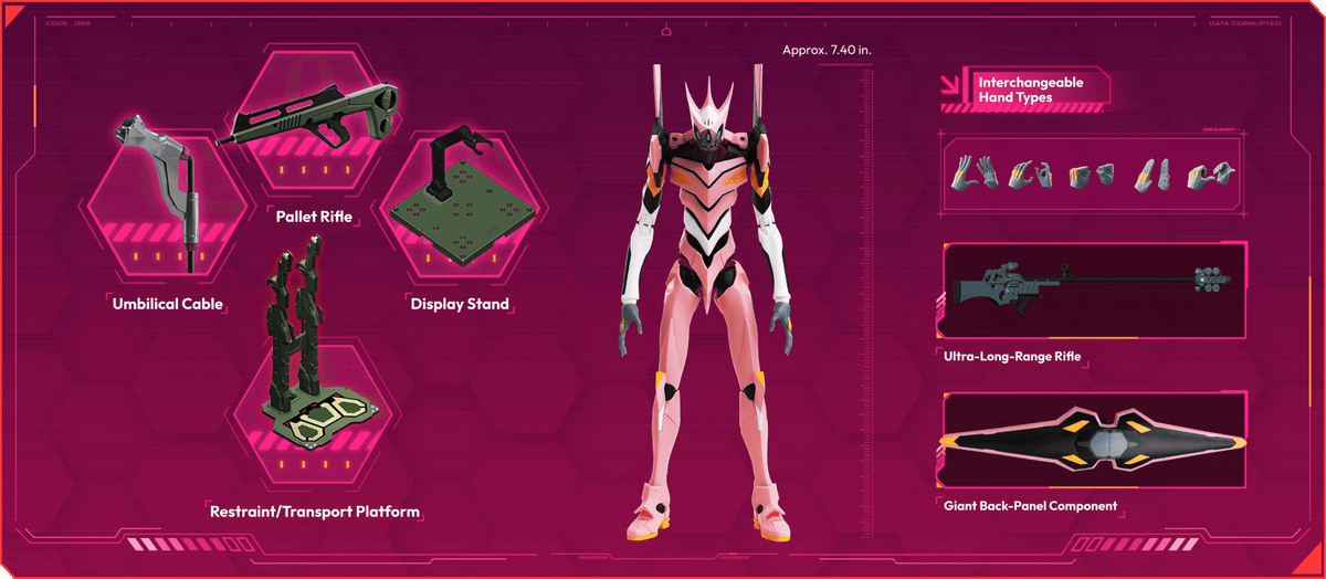 Blokees Legend Edition - Evangelion Production Model Custom Type-08α - Collector Life - Blokees
