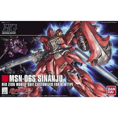 HGUC 1/144 116 MSN-06S Sinanju - Collector Life - Bandai