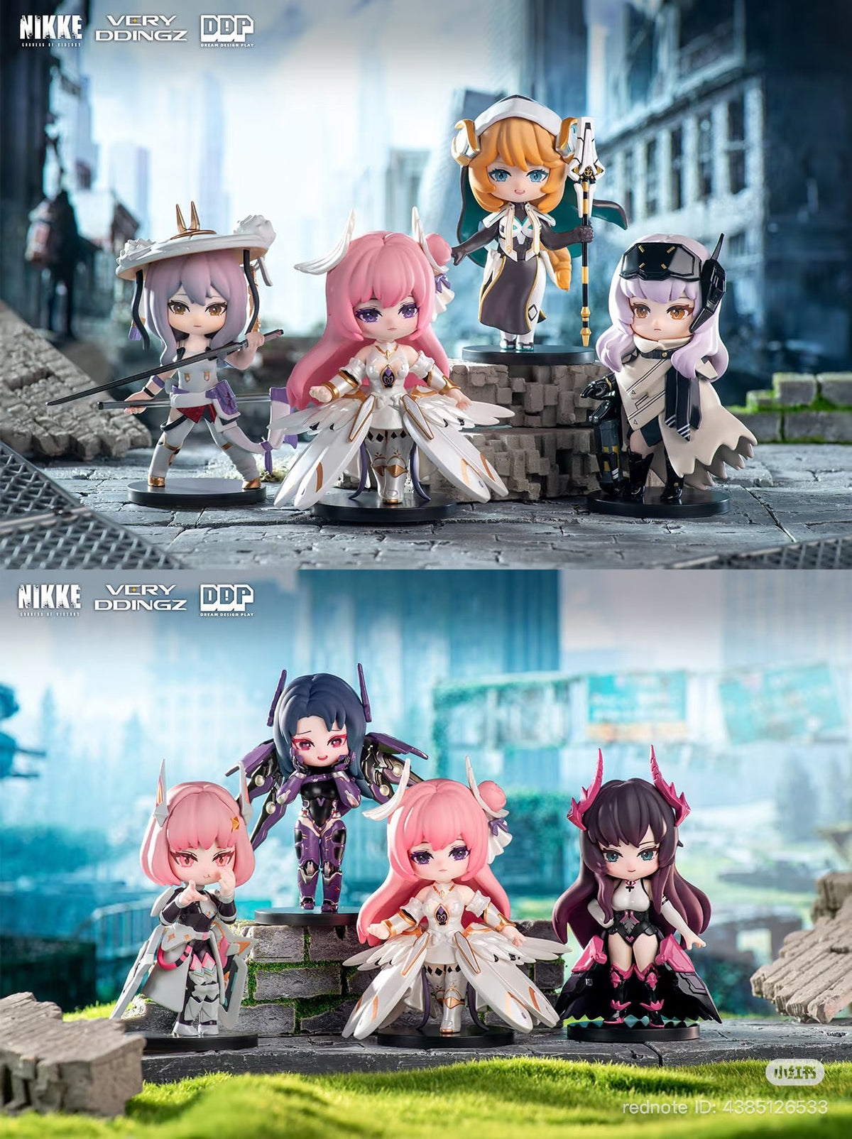 DDP NIKKE: Goddess of Victory Chibi Blind Boxes with Display Bases - Collector Life - DDP Toy