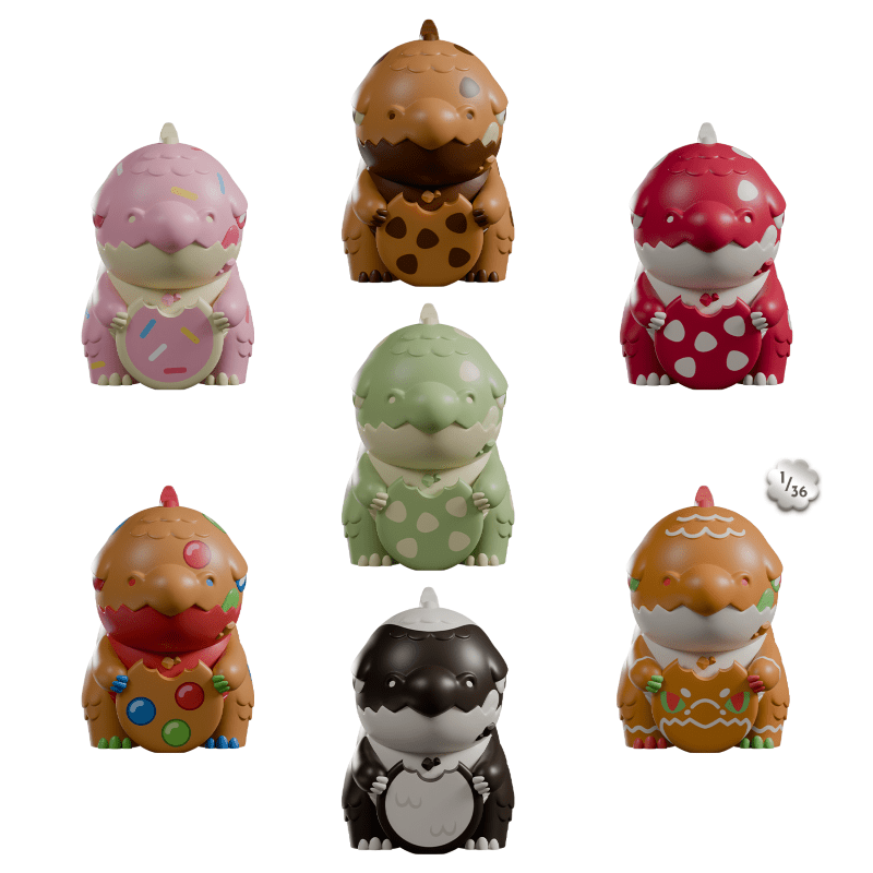Kaiju Cookies Blind Box Figures - Collector Life - Kaleidos Creative