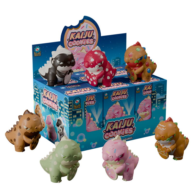 Kaiju Cookies Blind Box Figures - Collector Life - Kaleidos Creative