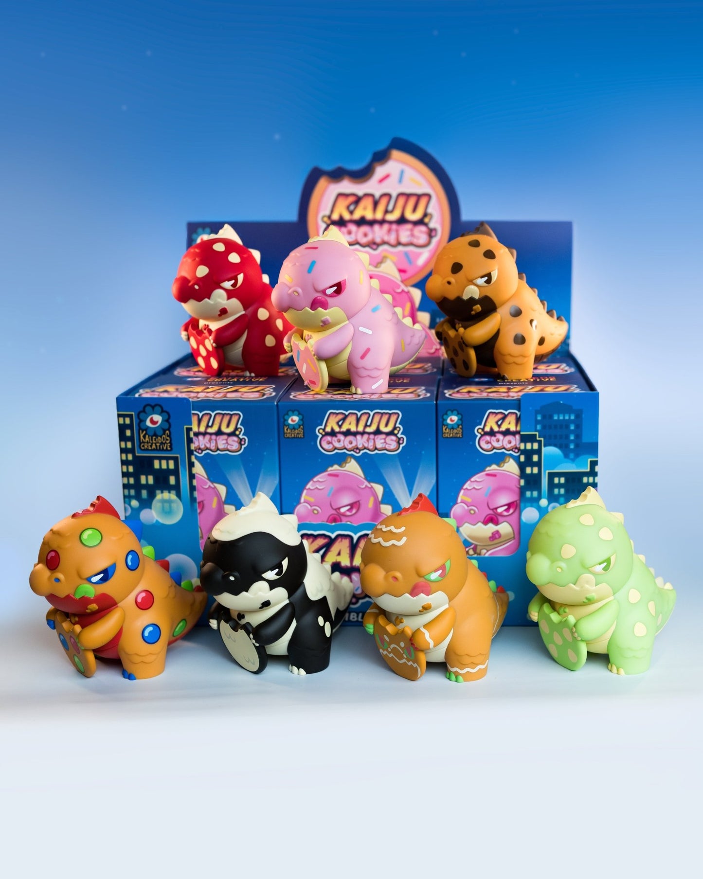 Kaiju Cookies Blind Box Figures - Collector Life - Kaleidos Creative
