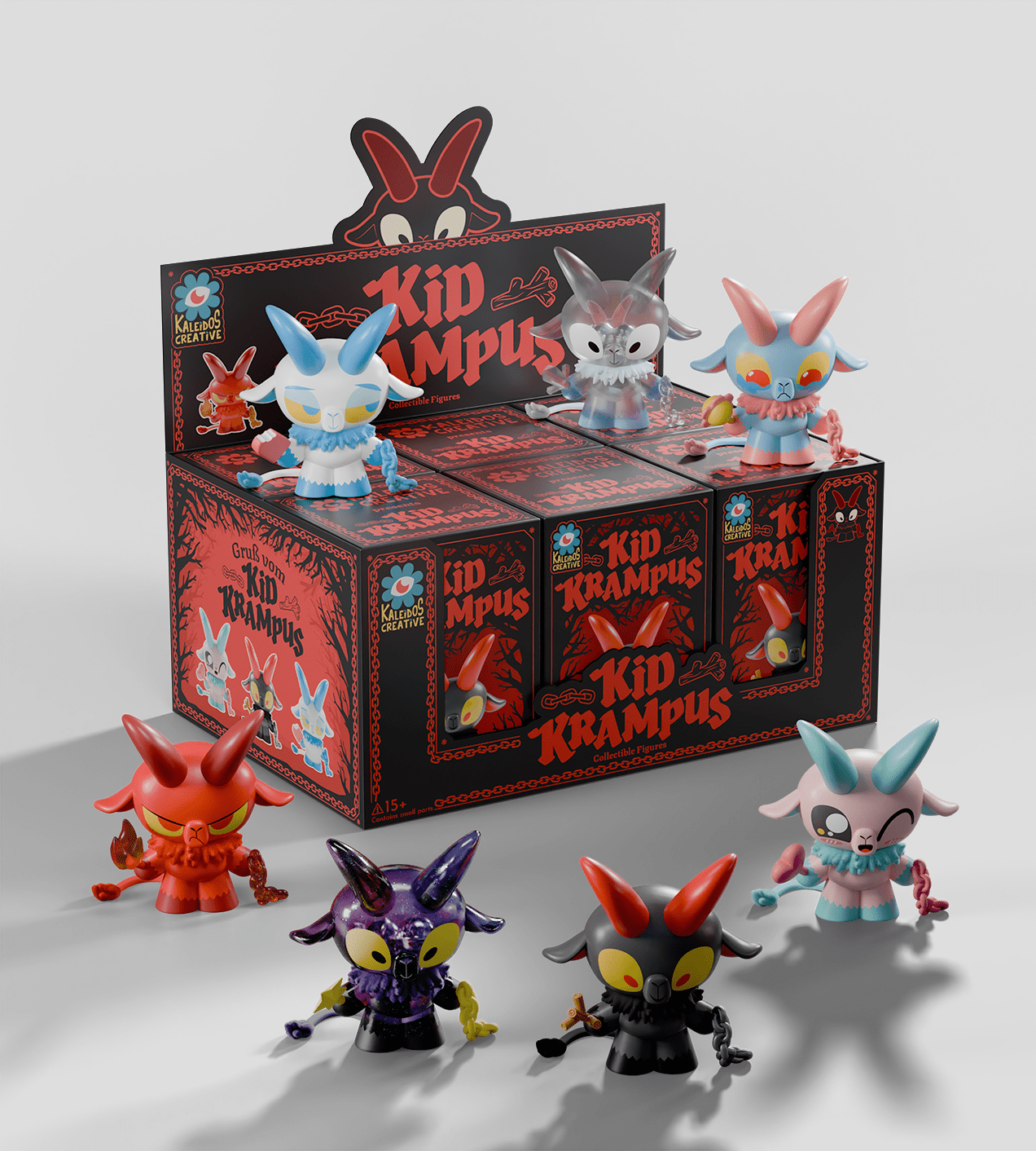 Kid Krampus Blind Box Figures - Collector Life - Kaleidos Creative
