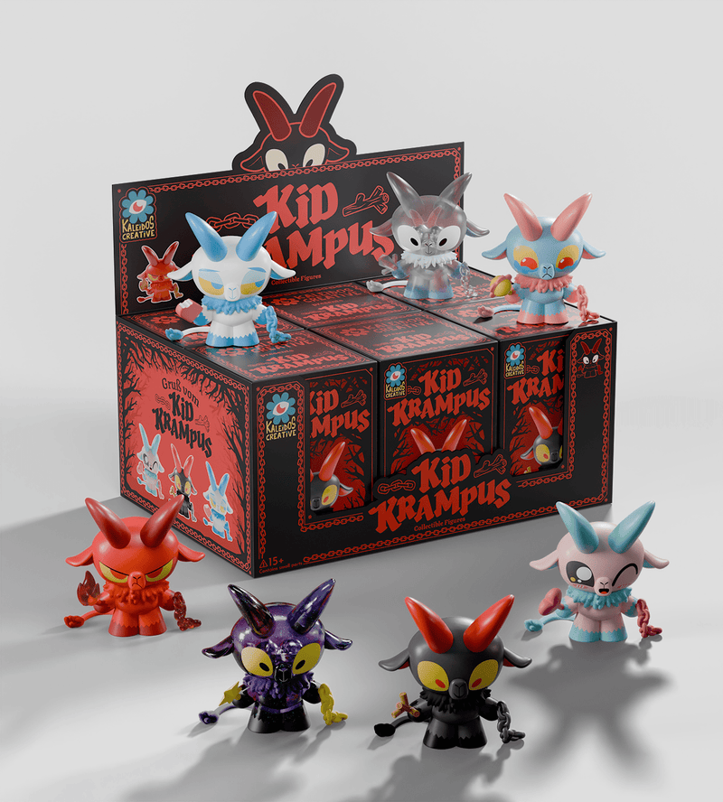 Kid Krampus Blind Box Figures - Collector Life - Kaleidos Creative