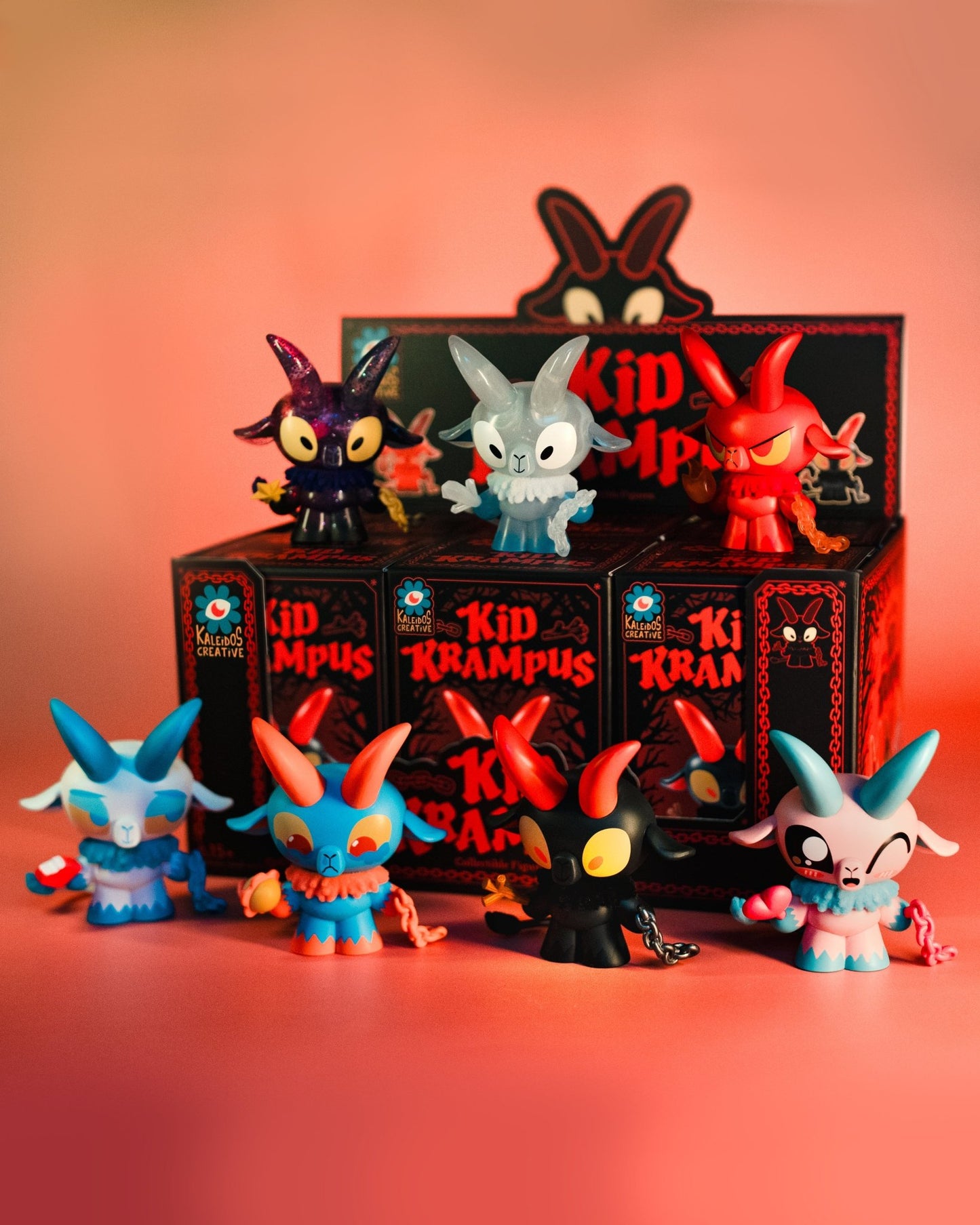 Kid Krampus Blind Box Figures - Collector Life - Kaleidos Creative