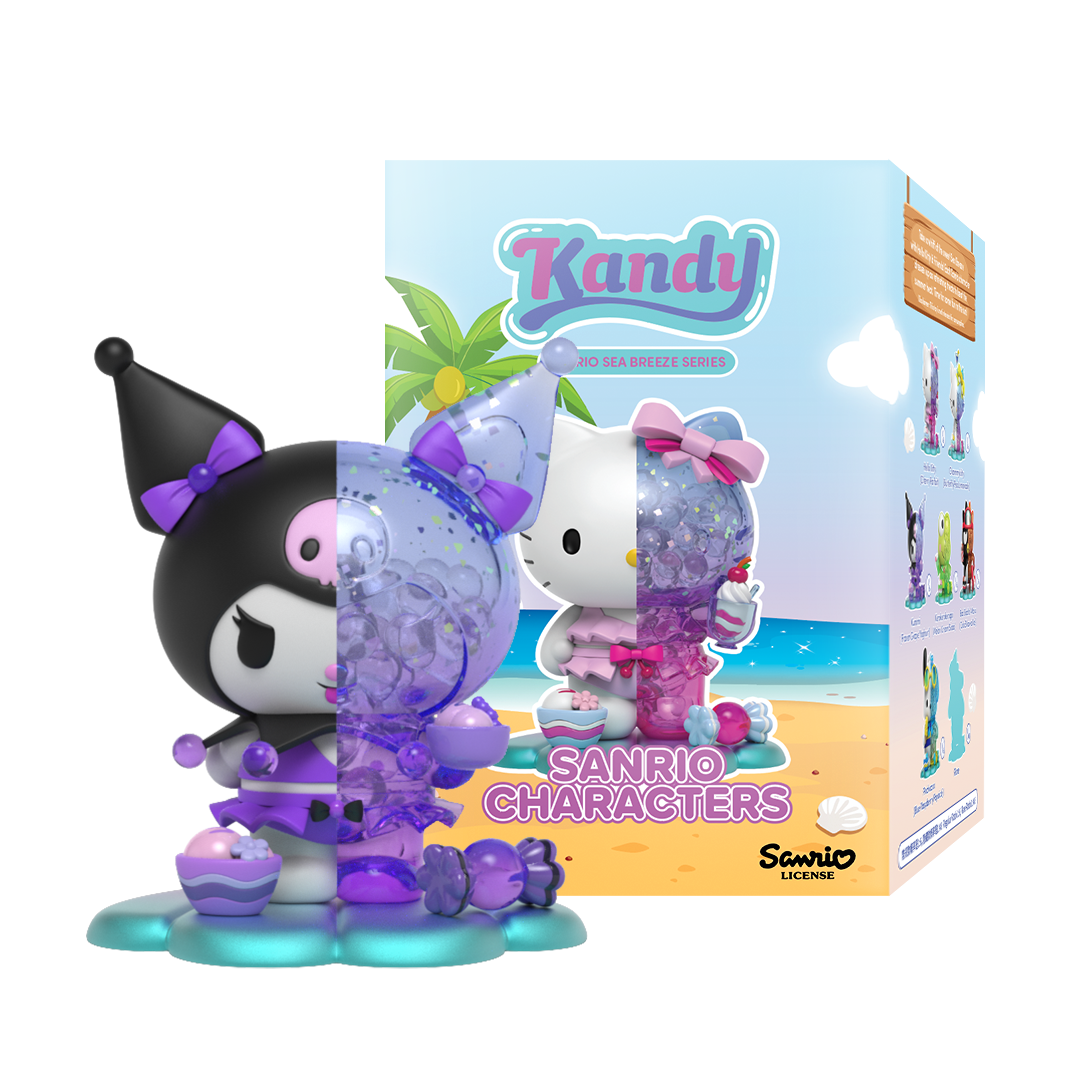 Kuromi figure with packaging - Collector Life - Mighty Jaxx