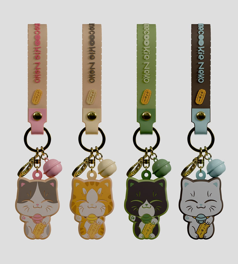 Manecookie Neko Keychain Blind Box - Collector Life - Kaleidos Creative