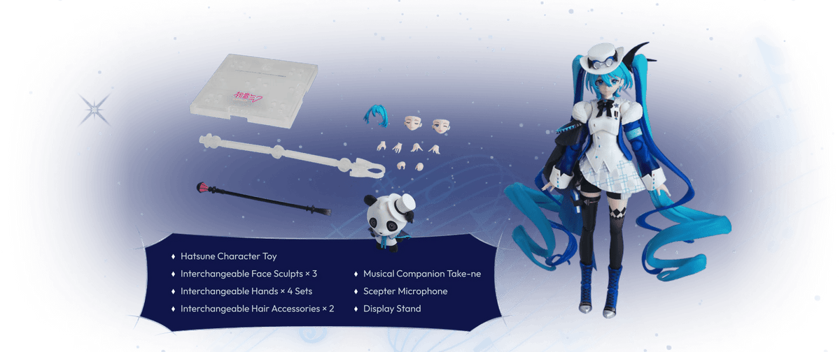 Blokees Fantastics Series - Hatsune Miku · MIKU WITH YOU 2025 - Collector Life - Blokees