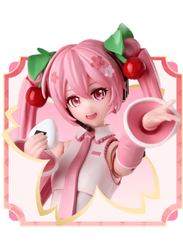Blokees Fantastics Series - Sakura Miku - Collector Life - Blokees