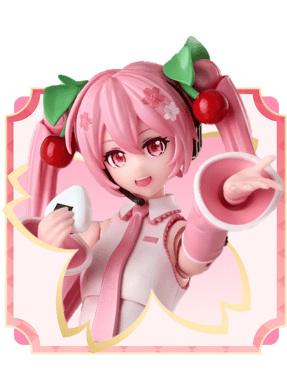Blokees Fantastics Series - Sakura Miku - Collector Life - Blokees