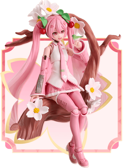 Blokees Fantastics Series - Sakura Miku - Collector Life - Blokees