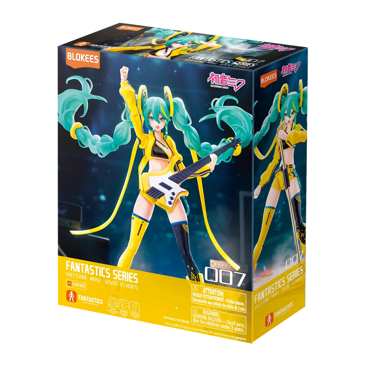 Blokees Fantastics Series - Hatsune Miku Vivid Echoes - Collector Life - Blokees