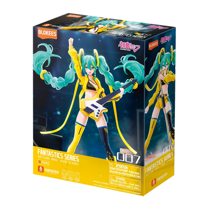 Blokees Fantastics Series - Hatsune Miku Vivid Echoes - Collector Life - Blokees