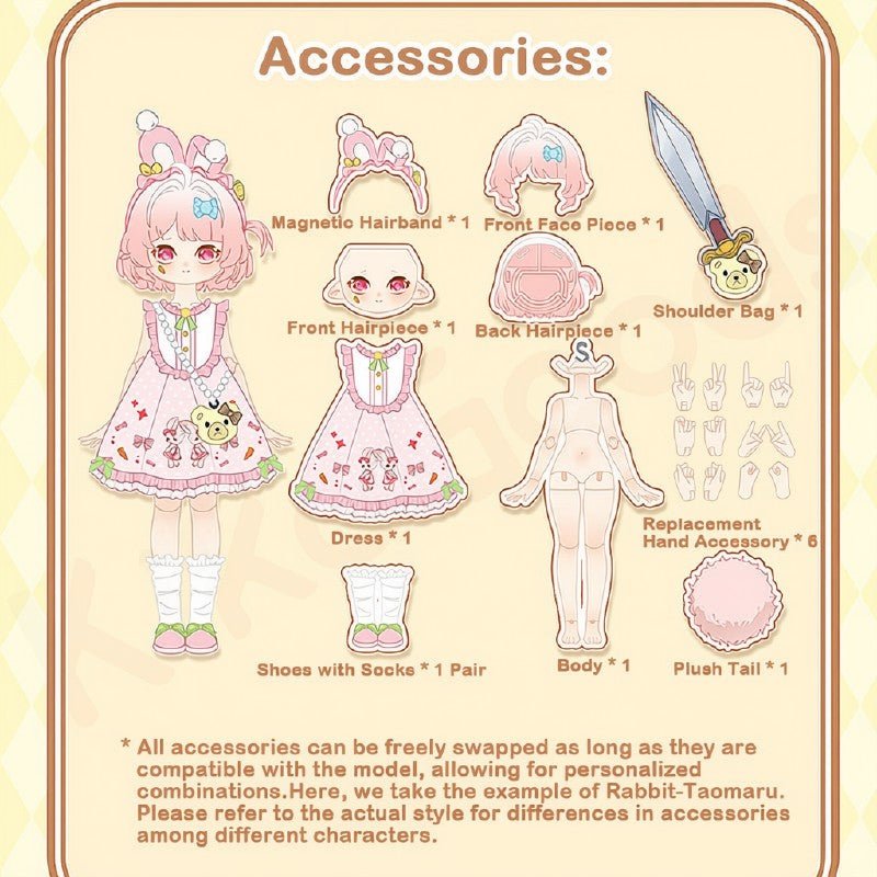 Minty Fantasy Forest Series Action Figure BJD Blind Box - Collector Life - COME4ARTS