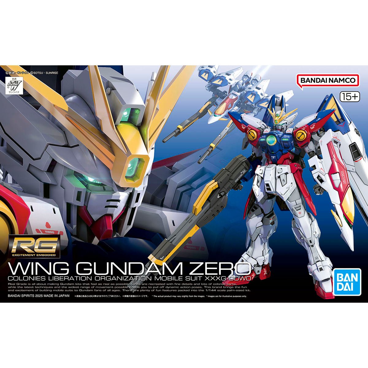 RG 1/144 43 XXXG-00W0 Wing Gundam Zero - Collector Life - Bandai