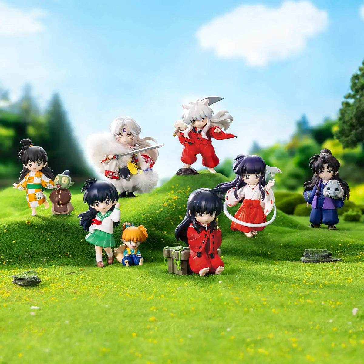 Popmart Inuyasha The Journey of Sengoku Series Blind Boxes