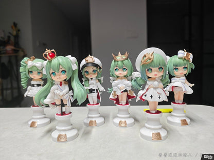 Hatsune Miku Miku in the Chess White Chess lineup - Collector Life - Tianwen Kadokawa