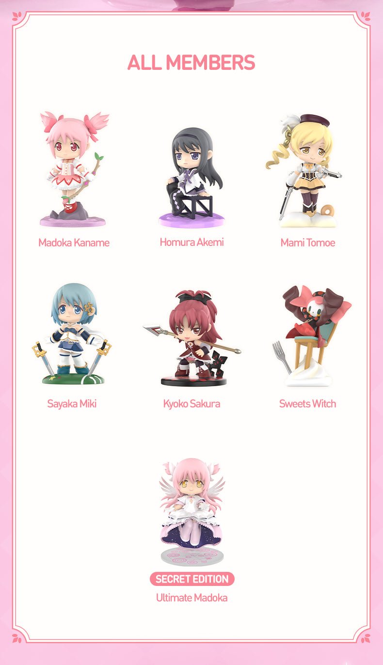 Popmart Puella Magi Madoka Magica Iconic Scenes Series Blind Boxes - Collector Life - Popmart