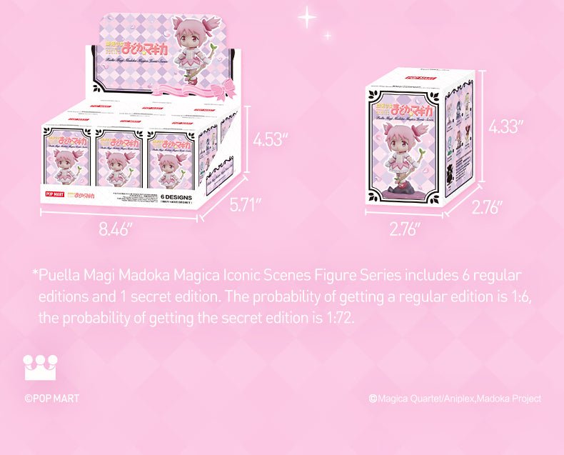 Popmart Puella Magi Madoka Magica Iconic Scenes Series Blind Boxes - Collector Life - Popmart