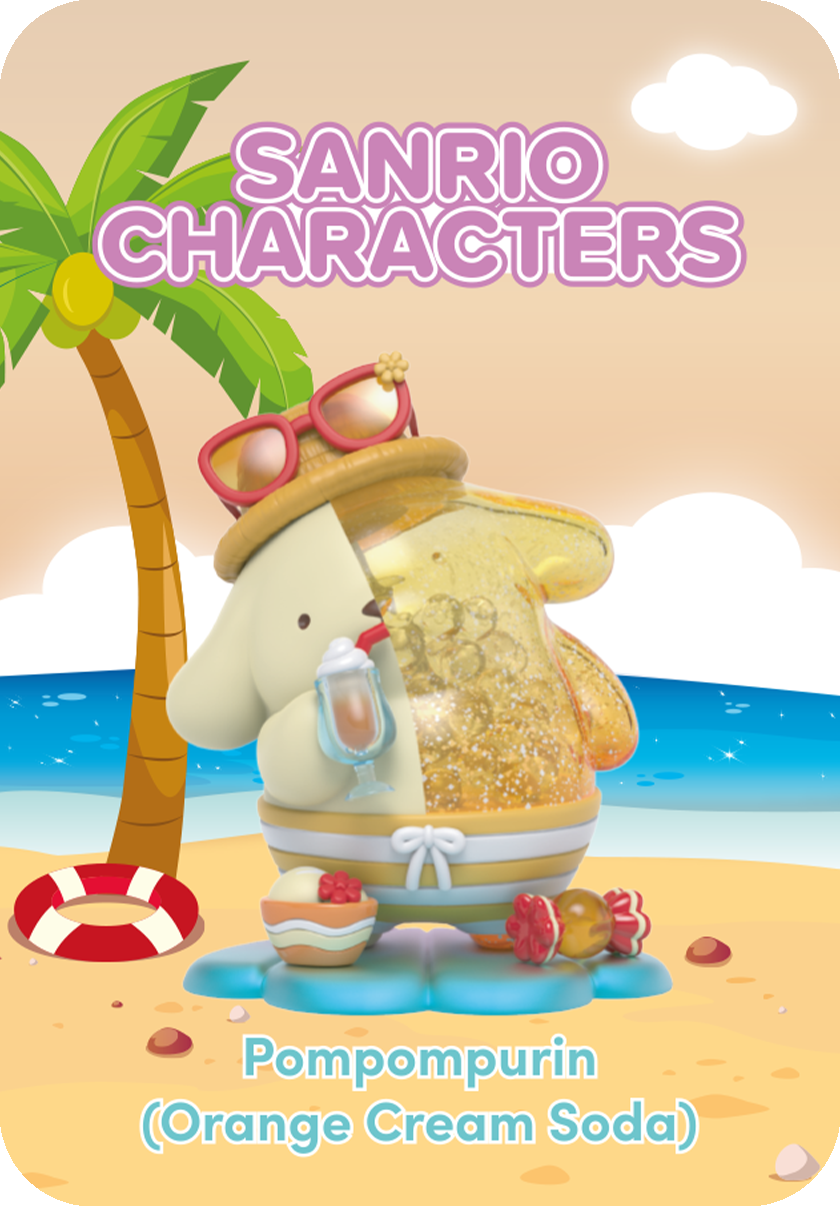 Pompompurin Orange Cream Soda ultra-rare - Collector Life - Mighty Jaxx