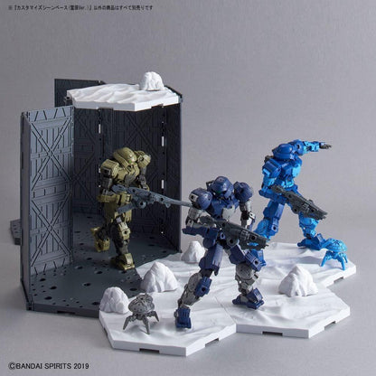 30MM Customize Scene Base (Snowfield Ver.) - Collector Life - Bandai