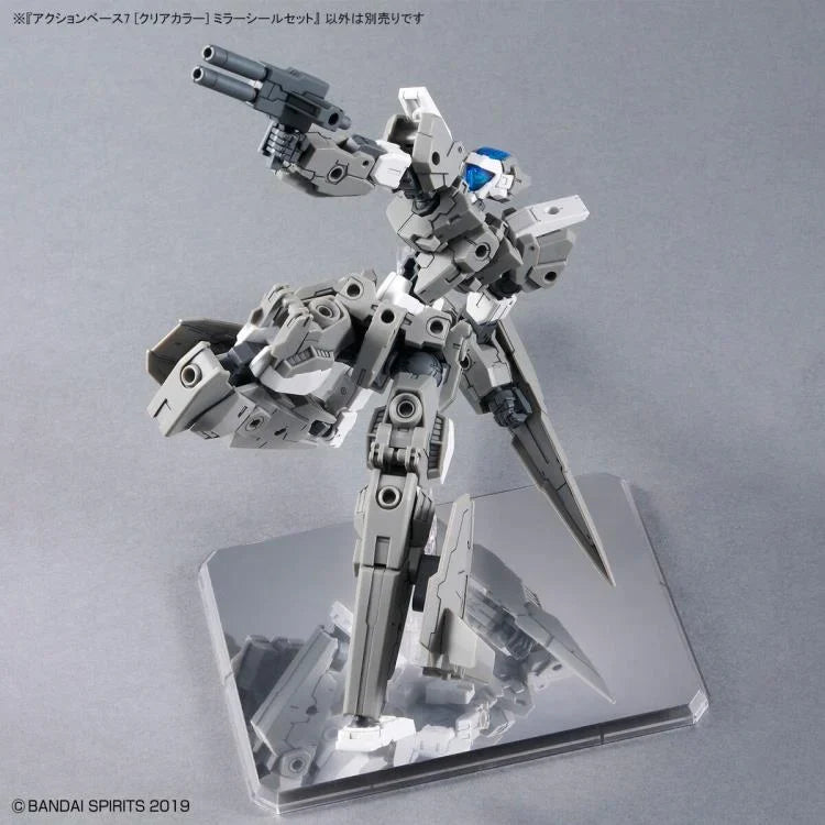 Action Base 7 (Clear Color) Mirror Sticker Set - Collector Life - Bandai
