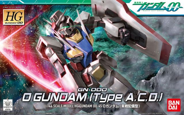 HG00 0 Gundam Type A.C.D. box art