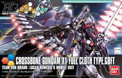 HGBF 1/144 #035 Crossbone Gundam X1 Full Cloth Type.GBFT - Collector Life - Bandai