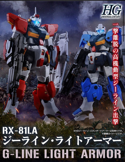 HGUC G-Line Light Armor box art
