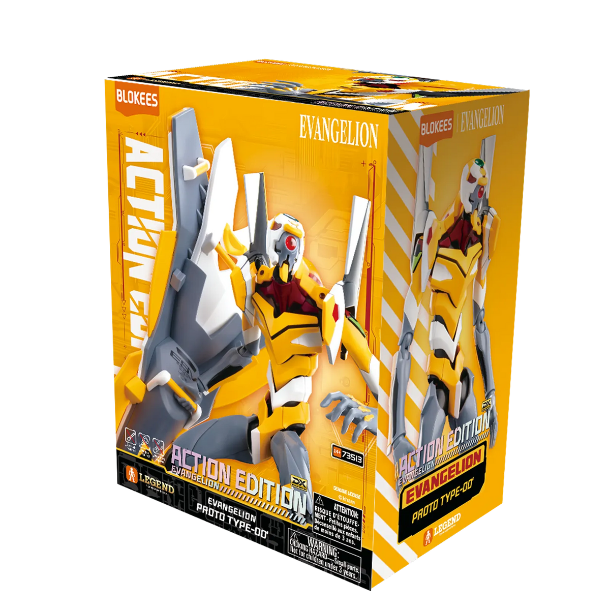 Blokees Action Edition DX - Evangelion Proto Type-00' - Collector Life - Blokees
