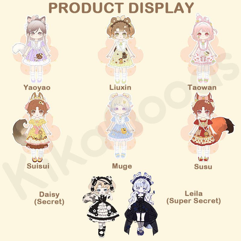 Minty Fantasy Forest Series Action Figure BJD Blind Box - Collector Life - COME4ARTS
