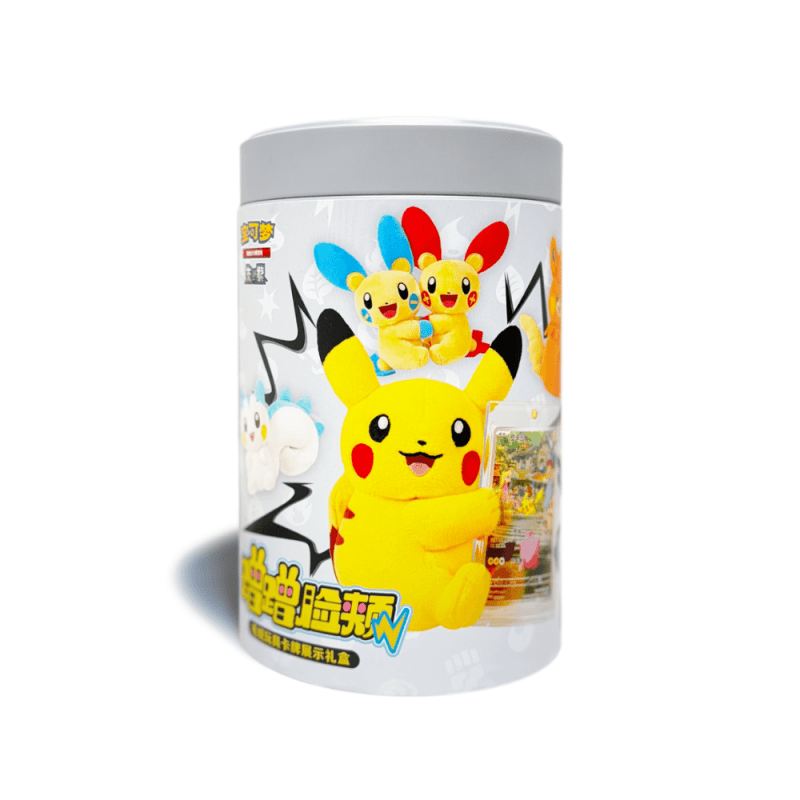 Pokémon TCG Nuzzle Cheeks Plush Toy Card Display Blind Box - Collector Life - Pokémon