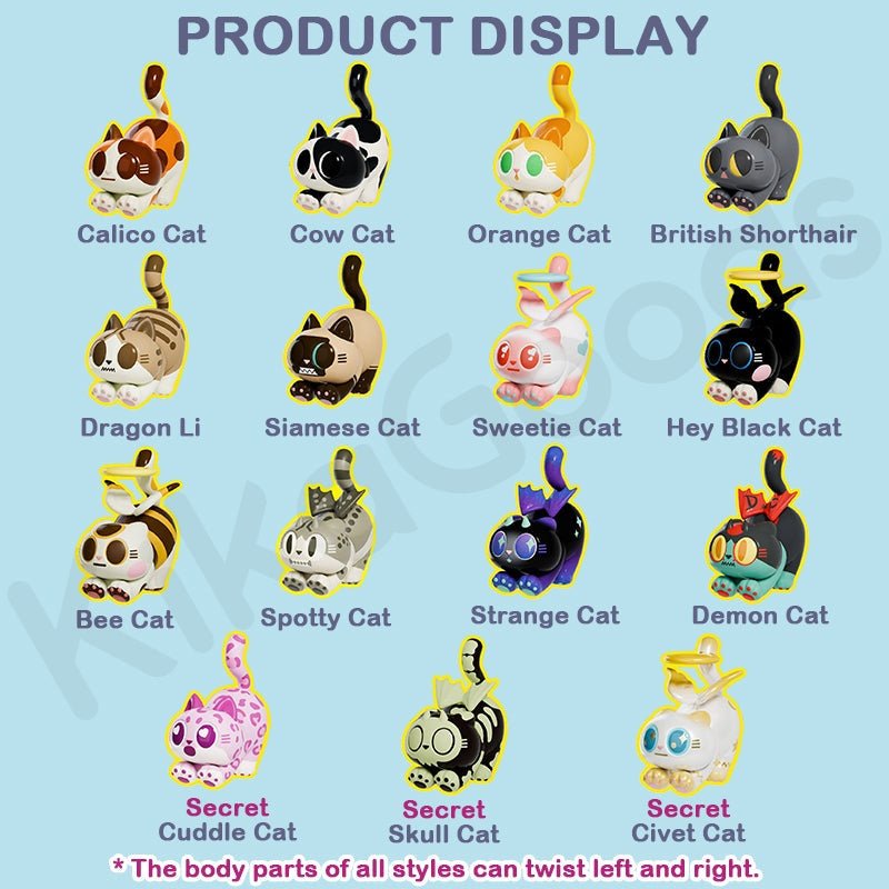 Papa Cat Series Blind Box - Collector Life - PAWS NOVA