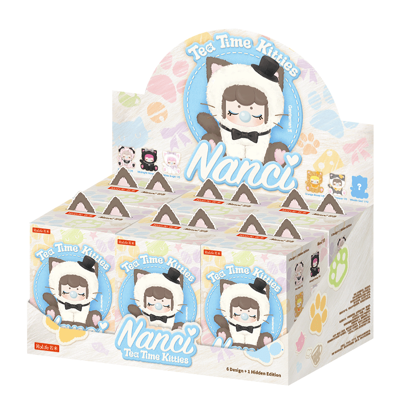 Nanci Tea Time Kitties Blind Box Collectible Figures - Collector Life - Rolife