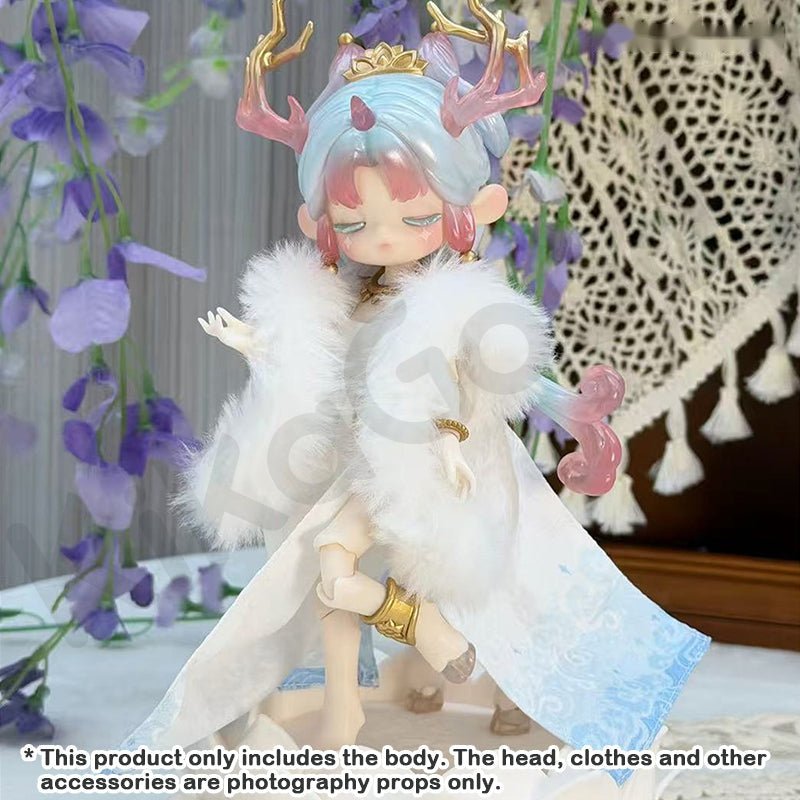 Penny's Box Antu China Dunhuang Nine Colored Deer Series 1/8 BJD Body - Deer Body B06 (White) - Collector Life - Penny's Box