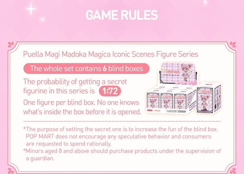 Popmart Puella Magi Madoka Magica Iconic Scenes Series Blind Boxes - Collector Life - Popmart