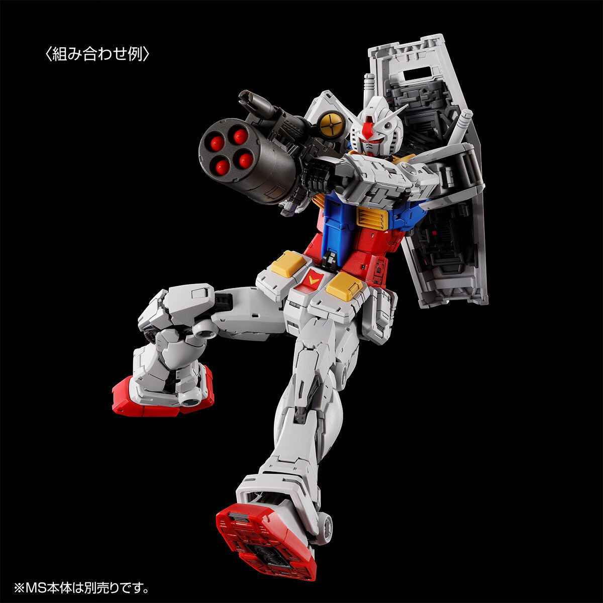 RG RX-78-2 Ver.2.0 with weapon set - Collector Life - Bandai